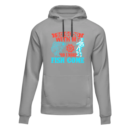 I Make Fish Come Unisex Hoodie by Outdoorzees