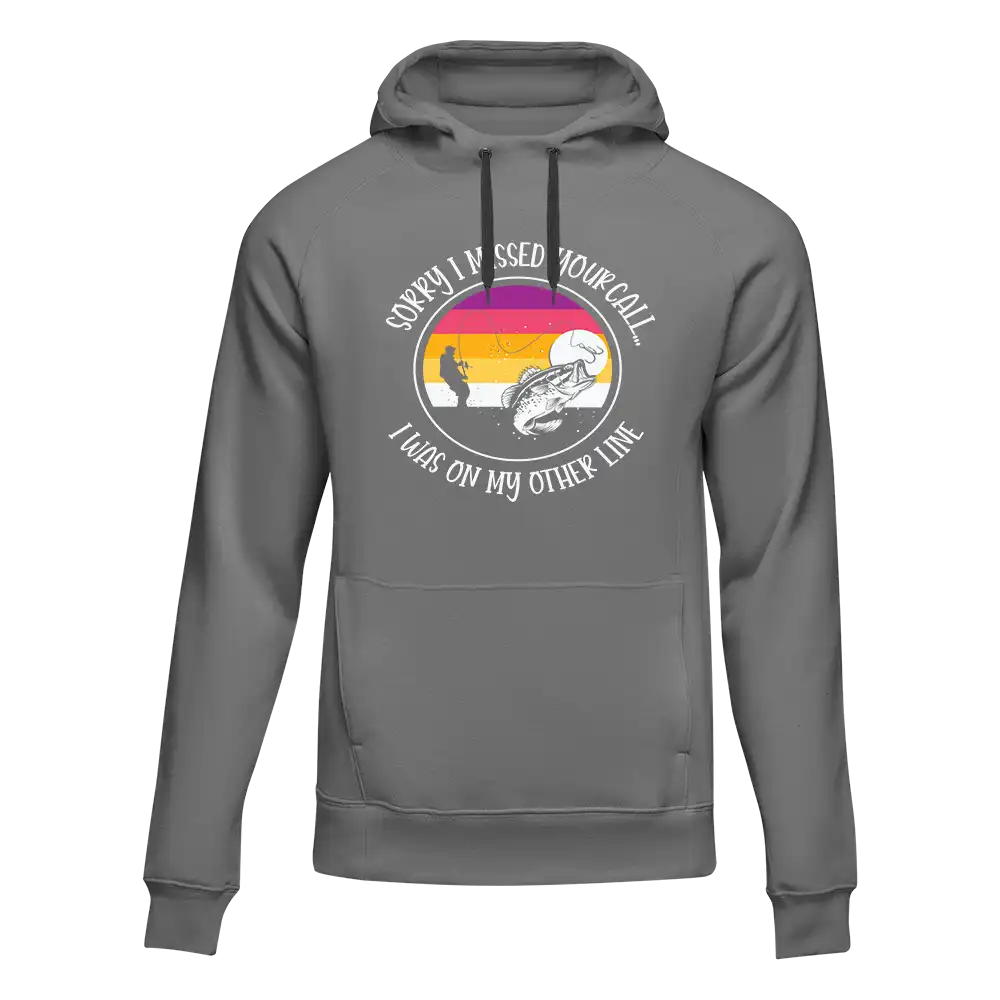 I Was On Another Line Unisex Hoodie by Outdoorzees