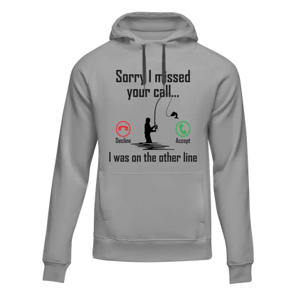 I Was On Another Line v2 Unisex Hoodie by Outdoorzees