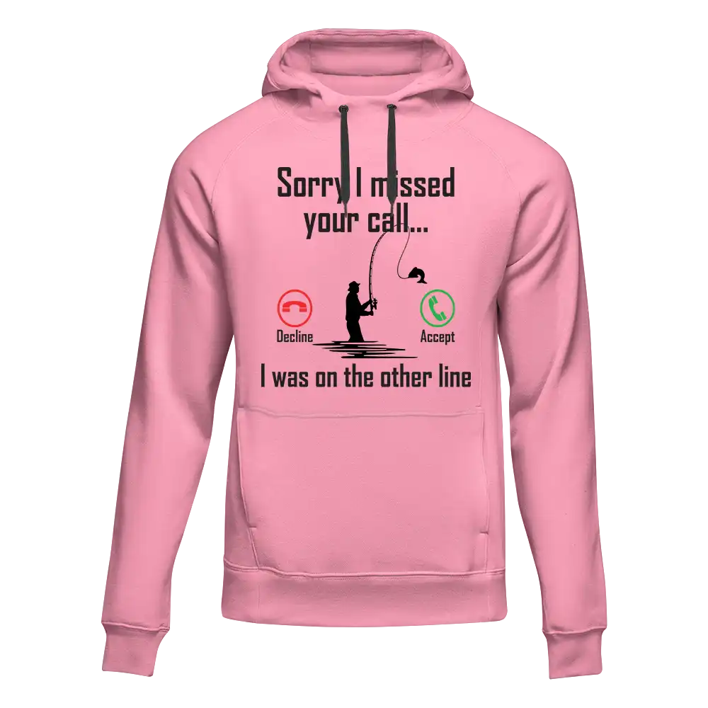 I Was On Another Line v2 Unisex Hoodie by Outdoorzees