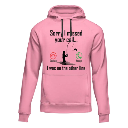 I Was On Another Line v2 Unisex Hoodie by Outdoorzees