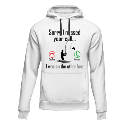 I Was On Another Line v2 Unisex Hoodie by Outdoorzees