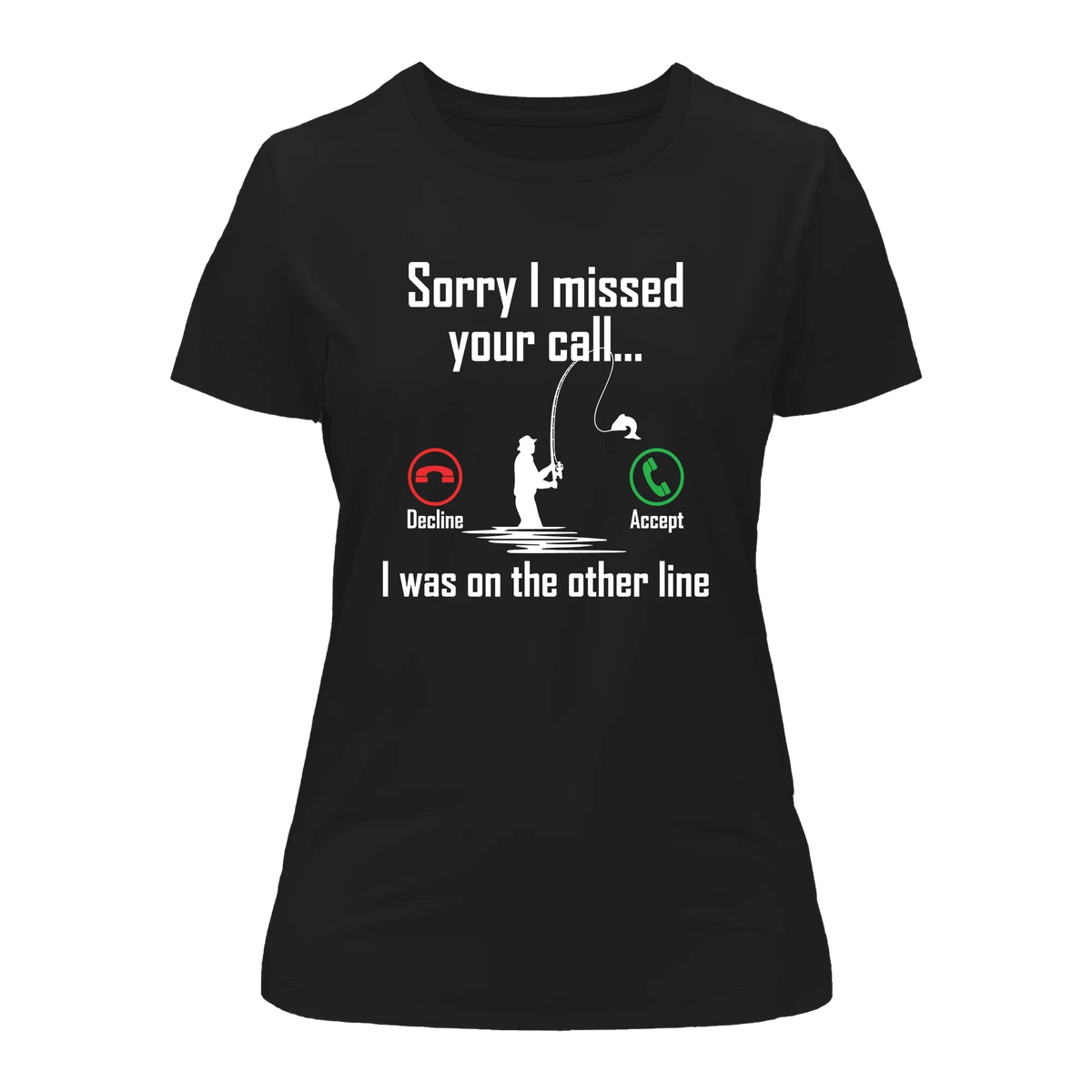 I Was On Another Line v2 T-Shirt for Women by Outdoorzees