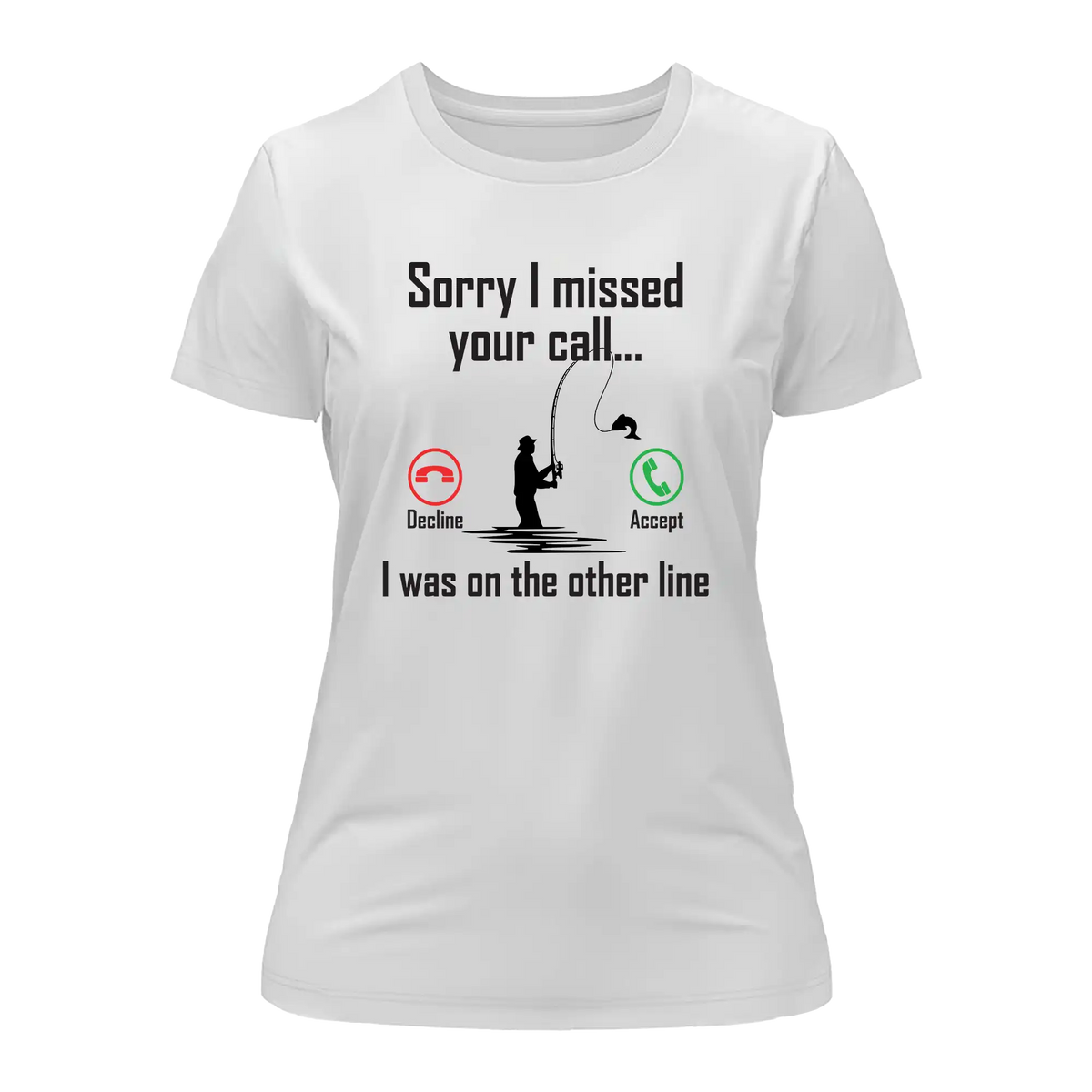 I Was On Another Line v2 T-Shirt for Women by Outdoorzees