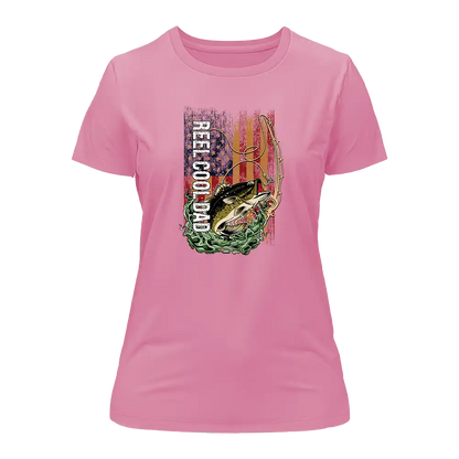 Reel Cool Dad T-Shirt for Women by Outdoorzees