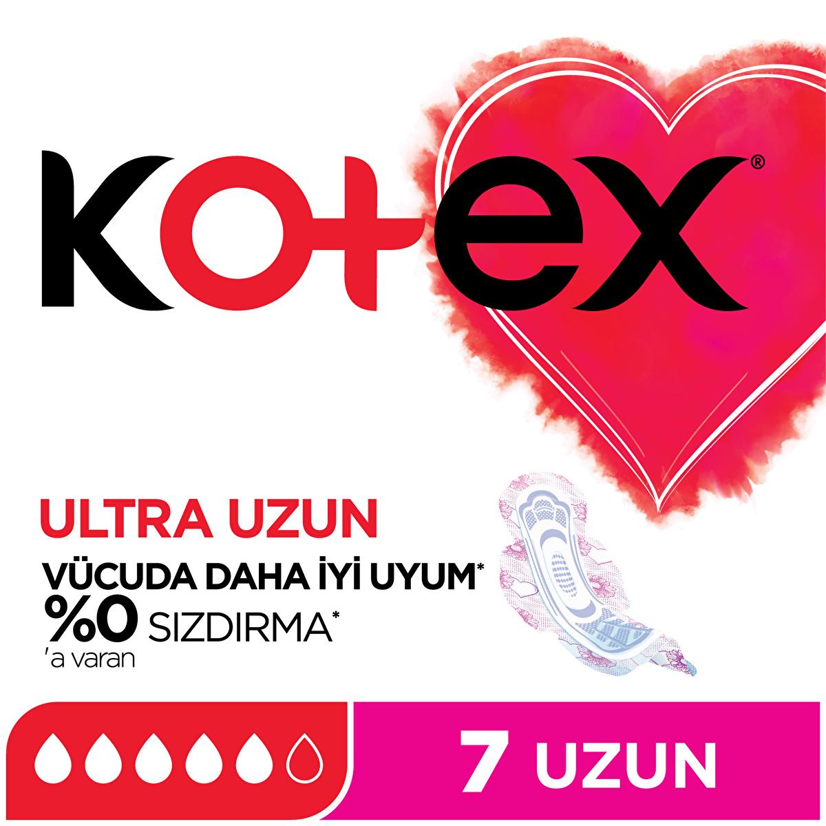 Kotex Ultra Long Pads with Wings: Superior Comfort & Leak Protection - Discreet Feminine Hygiene Pads by Beauty Care Bag