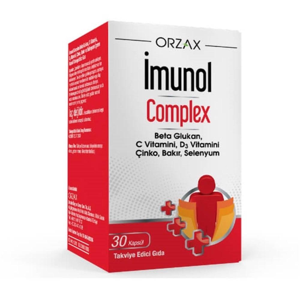 İmunol Complex beta glucan supplement, 30 capsules