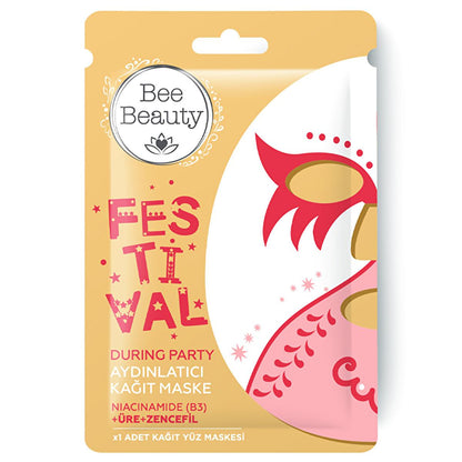 Bee Beauty brightening sheet mask with niacinamide