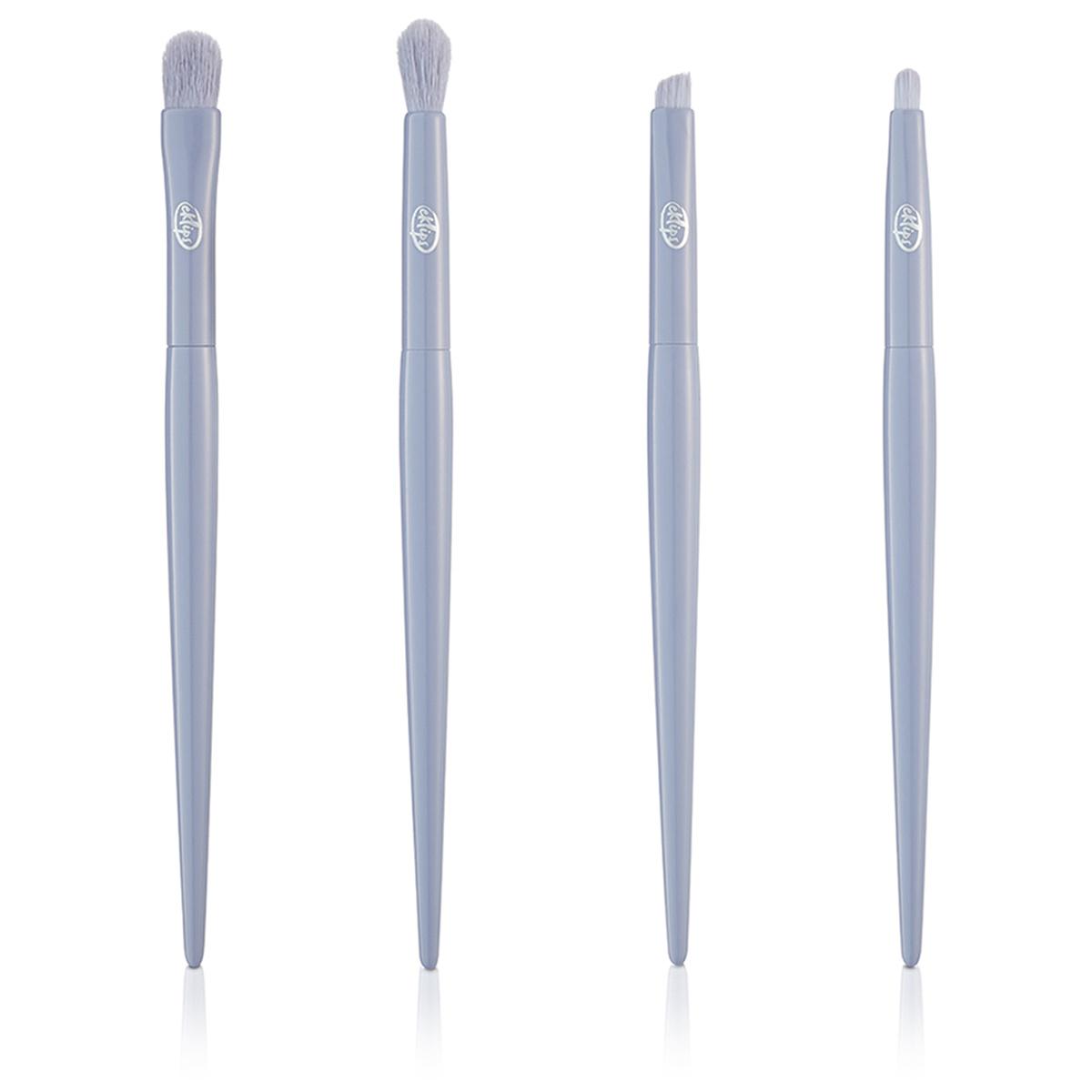 Eklips 4-Piece Synthetic Eye Makeup Brush Set for Professional Results by Beauty Care Bag