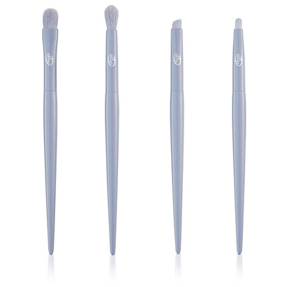 Eklips 4-Piece Synthetic Eye Makeup Brush Set for Professional Results by Beauty Care Bag