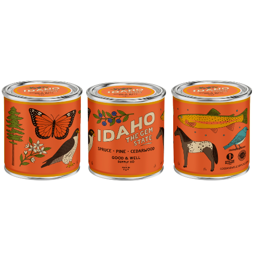 Idaho State Candle by Good & Well Supply Co.