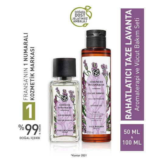 Taze - Luxurious Lavender Aromatherapy and Body Care Gift Set for Relaxation and Stress Relief by Beauty Care Bag