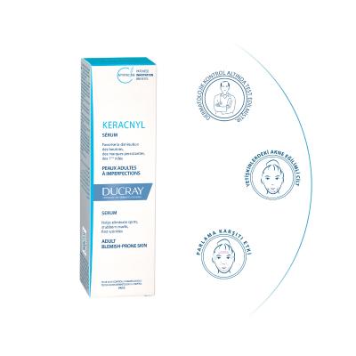 Ducray Keracnyl Serum 30 ml - Anti-Spot, Anti-Scar, Anti-Wrinkle Acne Serum for Oily Skin by Beauty Care Bag