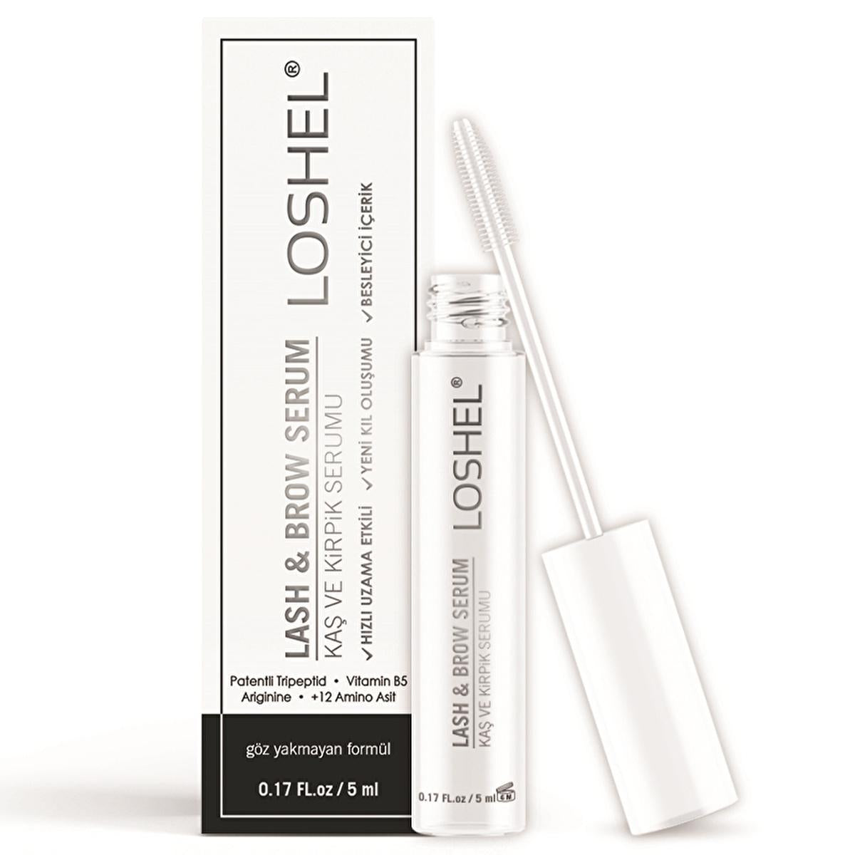 Loshel lash and brow serum, 5ml