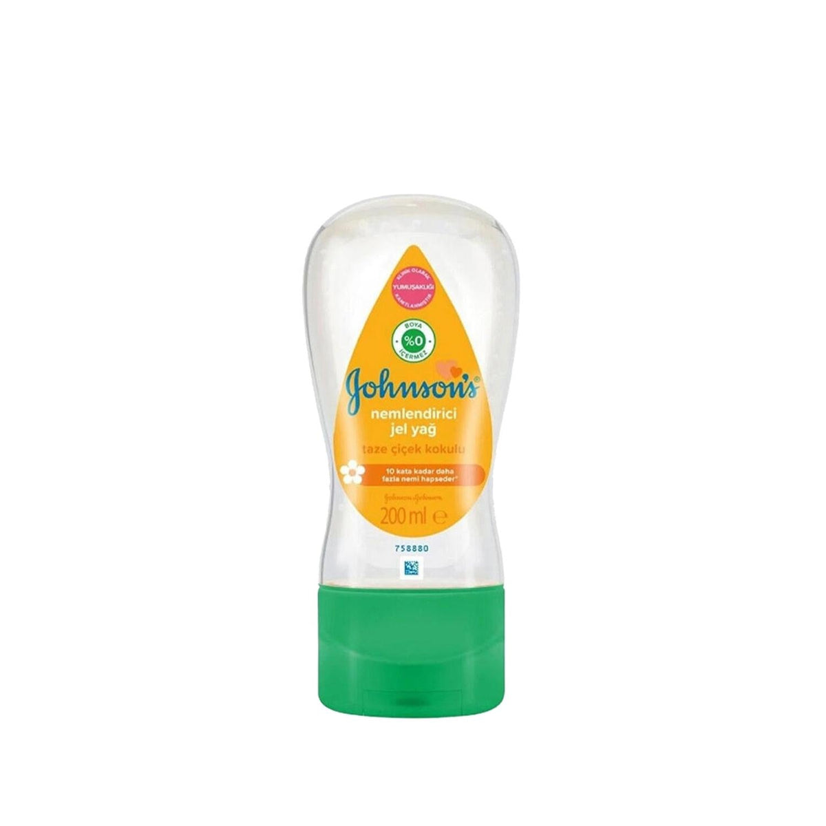 Johnson's Baby Moisturizing Gel with Chamomile - 200ml, Gentle Baby Skincare for Dry Skin by Beauty Care Bag