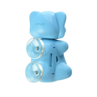 Flipper Fun Elephant Toothbrush Holder - Hygienic Storage for Kids, Bathroom Organization by Beauty Care Bag