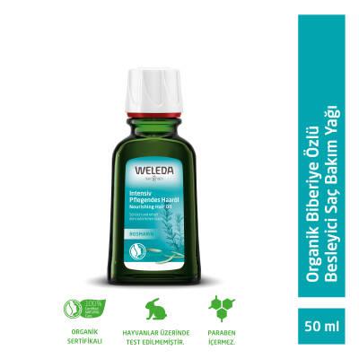 Weleda Organic Nourishing Hair Care Oil with Rosemary Extract - 1.69 fl oz by Beauty Care Bag