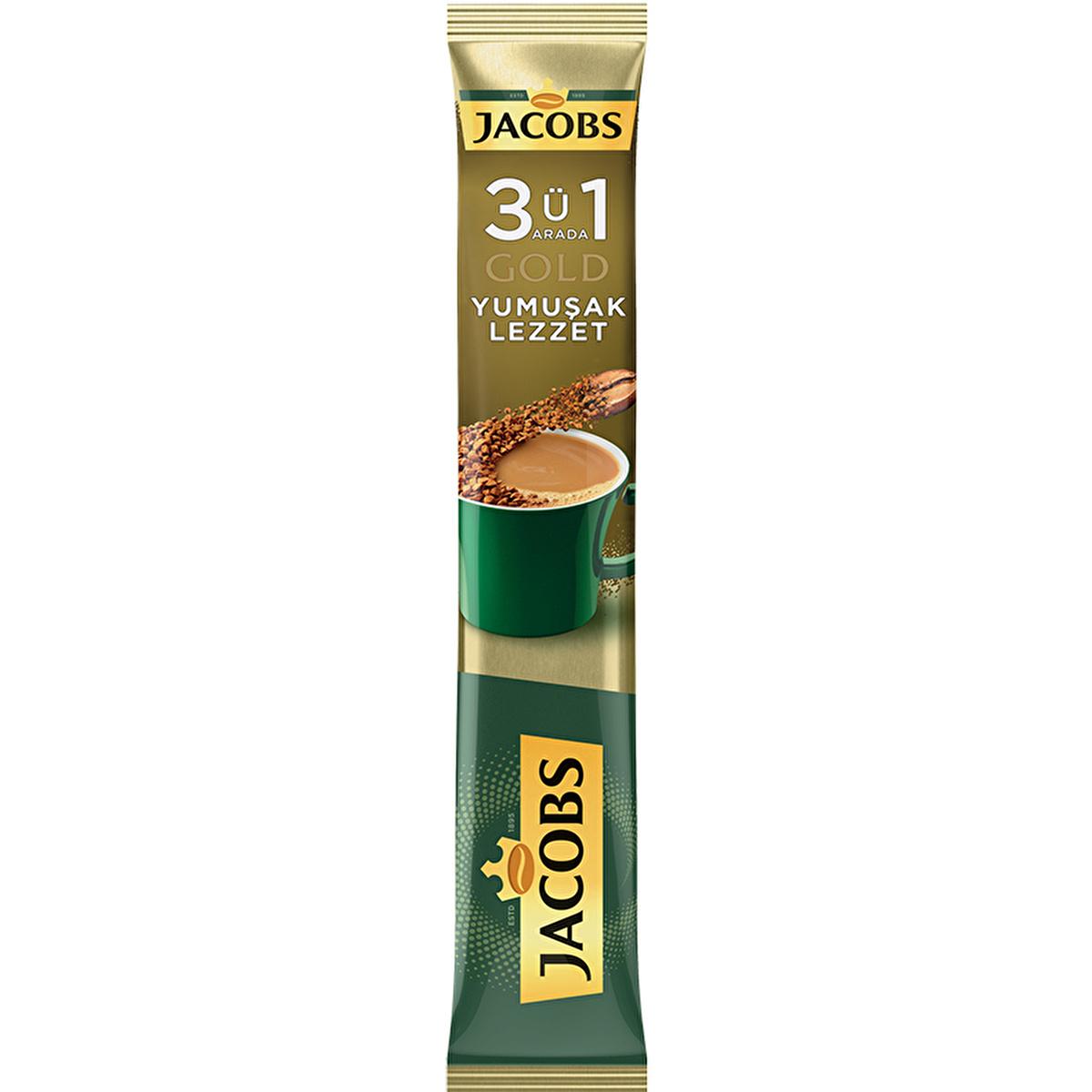Jacobs Gold 3-in-1 Soft Flavor instant coffee