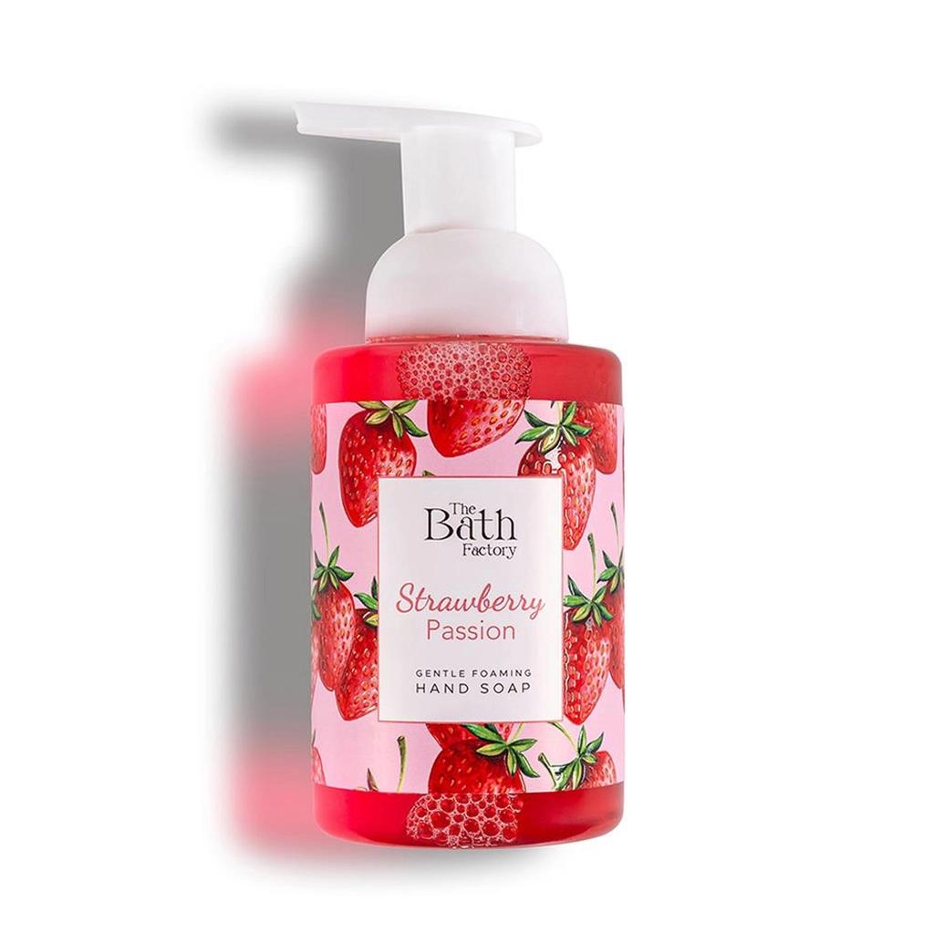 The Bath Factory Strawberry Passion Foaming Hand Soap 300 ml by Beauty Care Bag