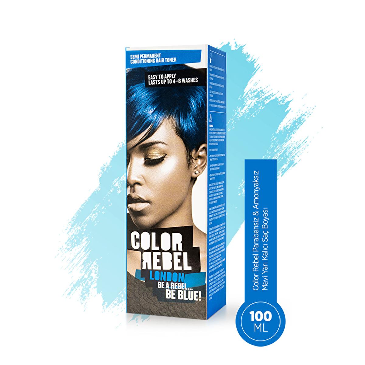 Color Rebel London blue dye – view 5