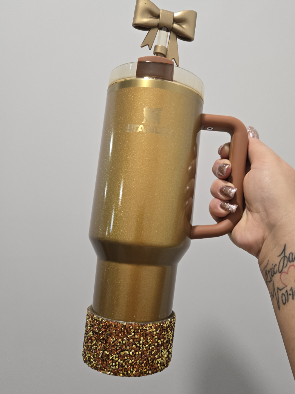 CopperTinsel Blingin Boot by THE SALTY CHIC