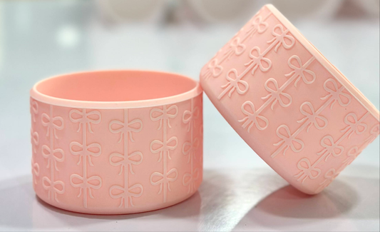 Blush Coquette Silicone Boot Bumper Sleeve by THE SALTY CHIC