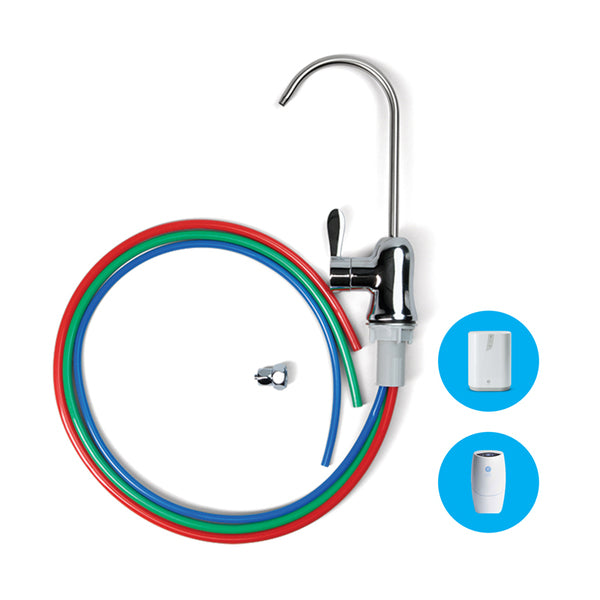 eSpring Below-Counter Replacement Faucet Kit by Beauty Care Bag