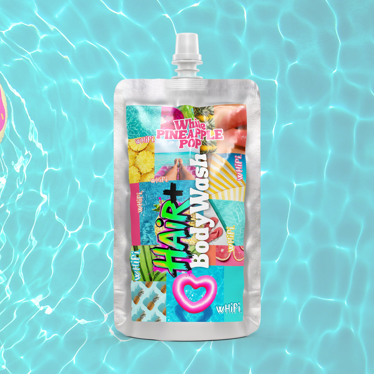 White Pineapple Pop Shampoo-8 oz by Whipi Co