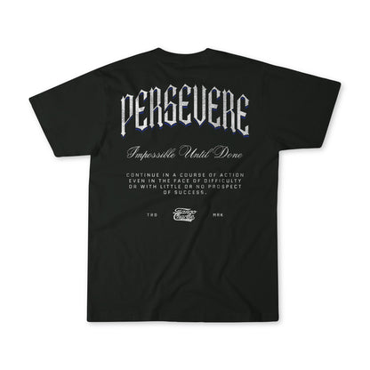 Persevere - Premium Oversized Tee by Tango Charlie Apparel