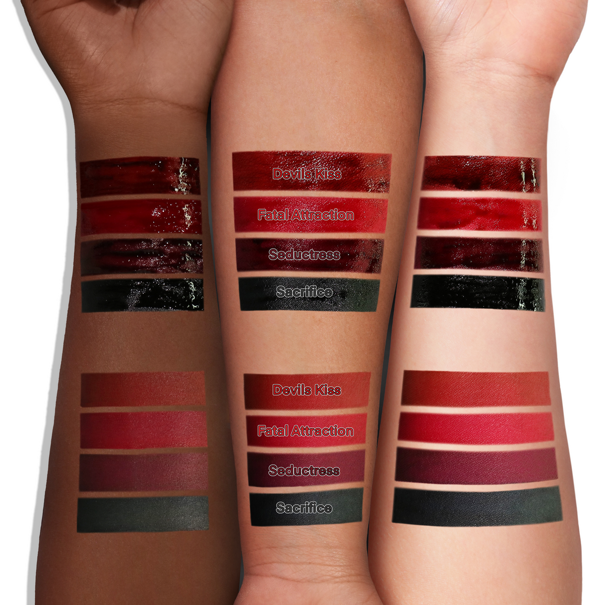 KISS of DEATH Bloody Lip Stains by Makeup A Murder, INC