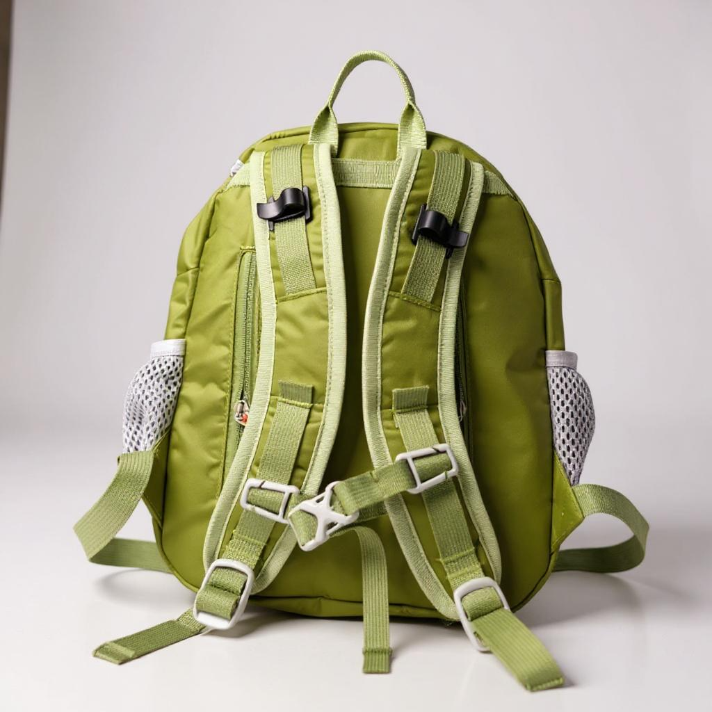 Kid’s (Ages 2 to 7) green Hiking Pack - Water Bladder Compatible Backpack for Young Hikers by Keep the Littles Wild
