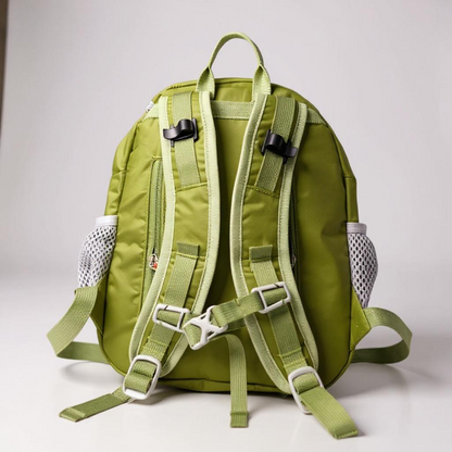 Kid’s (Ages 2 to 7) green Hiking Pack - Water Bladder Compatible Backpack for Young Hikers by Keep the Littles Wild