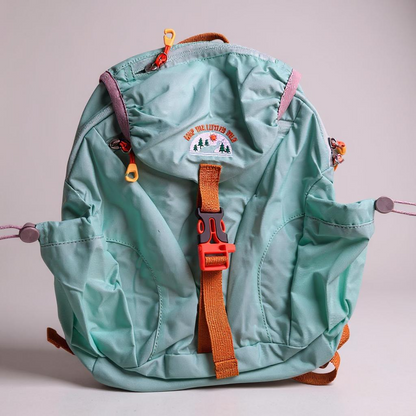 Kid’s (Ages 2 to 7) light blue Hiking Pack - Water Bladder System Compatible for Young Hikers by Keep the Littles Wild