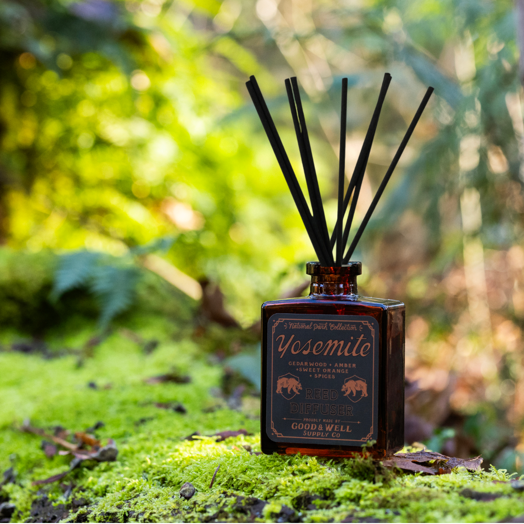 Yosemite National Park Reed Diffuser by Good & Well Supply Co.