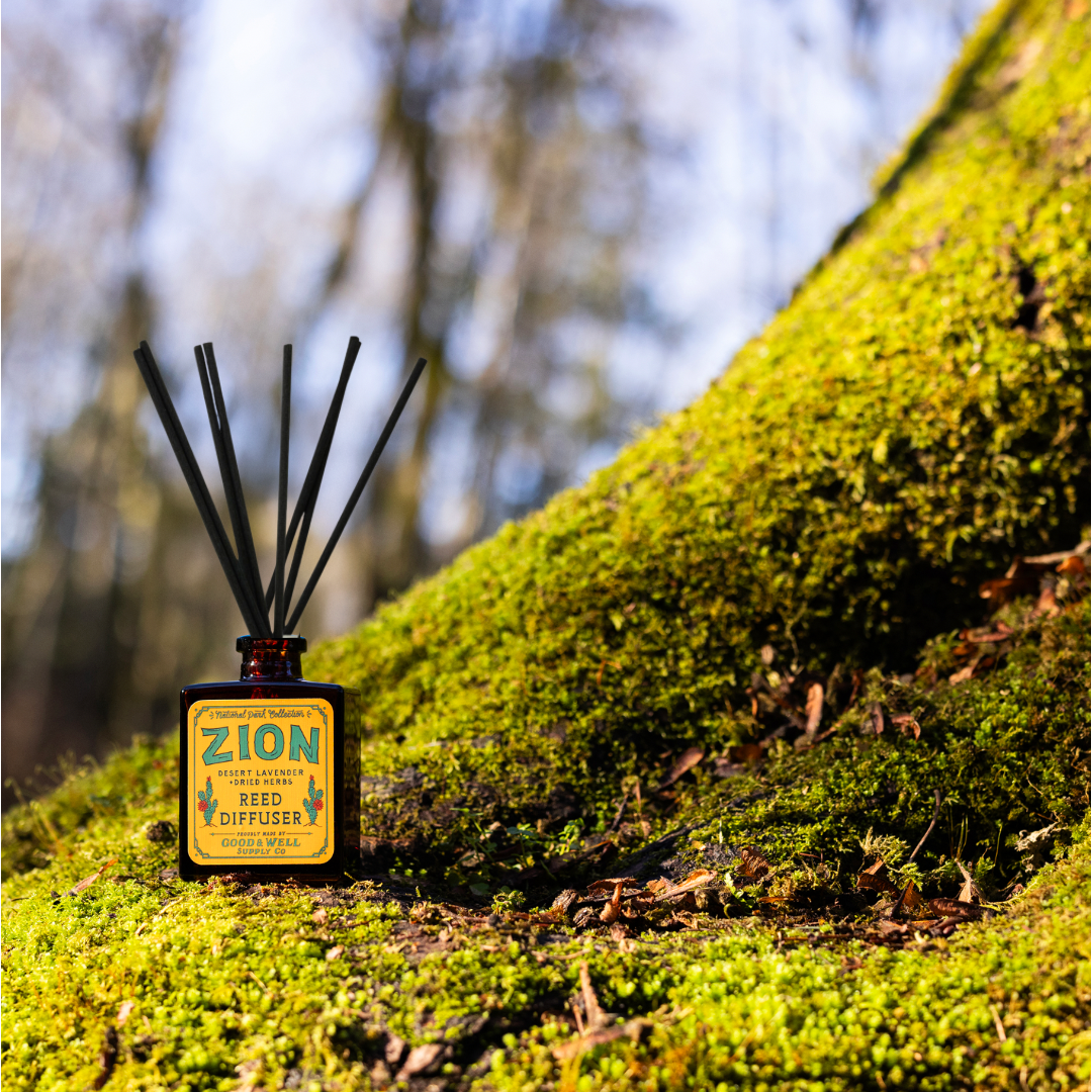 Zion National Park Reed Diffuser by Good & Well Supply Co.
