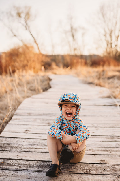 Fish camo - High Tide UV spring 2026 by Keep the Littles Wild