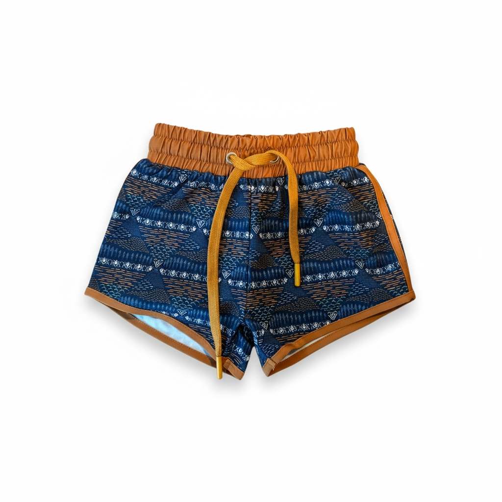 Blue mountain shorts by Keep the Littles Wild