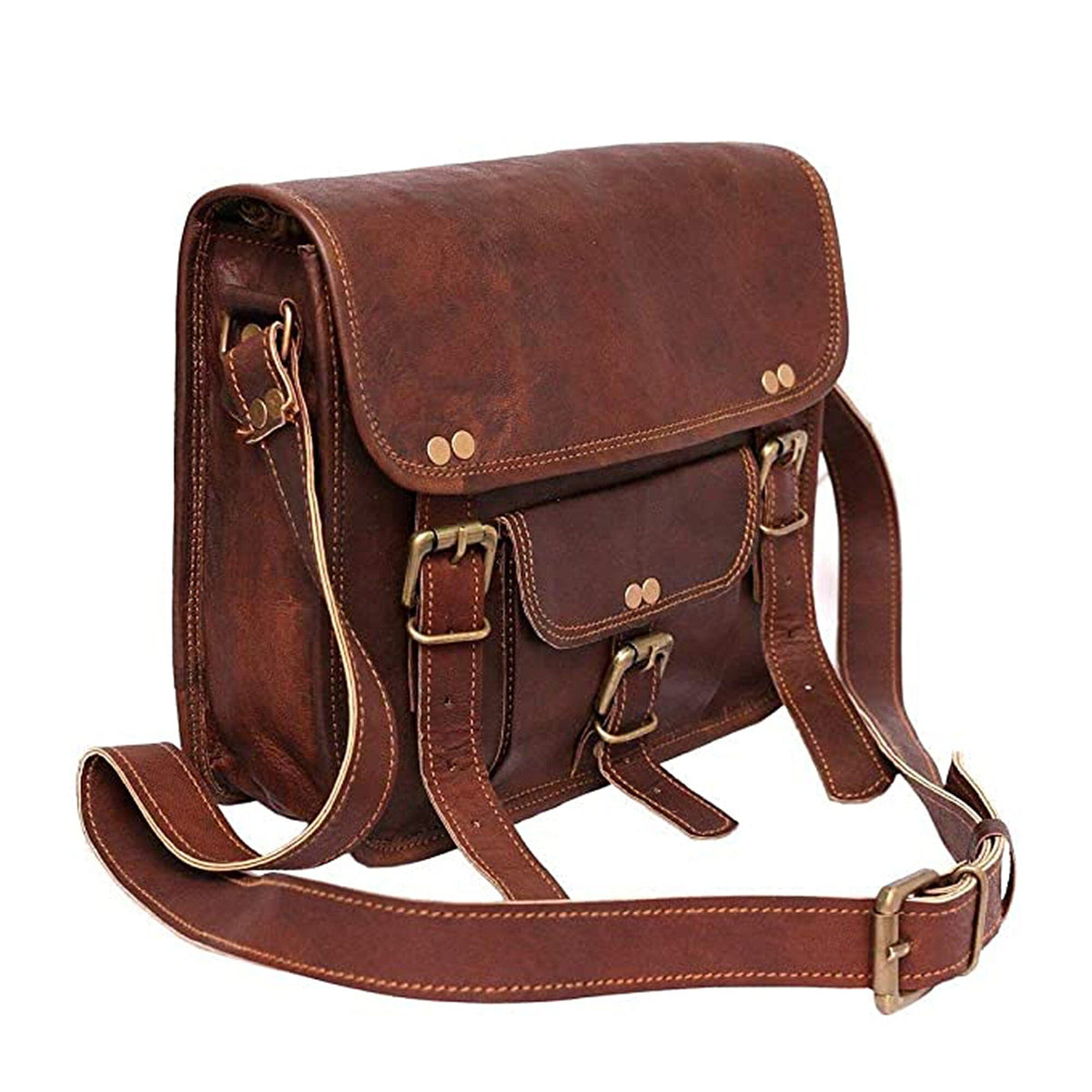 Daily Stylish Sling Messenger by Classy Leather Bags