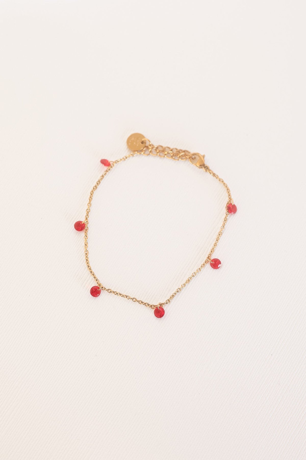 Madison Bracelet in Red by Rose & Clay