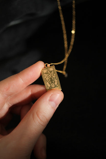 Zodiac Pendant Necklace by Rose & Clay