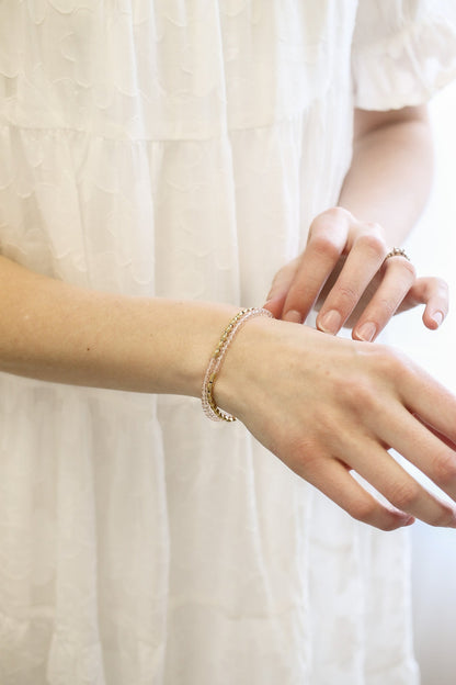 Avery Layered Bracelet by Rose & Clay