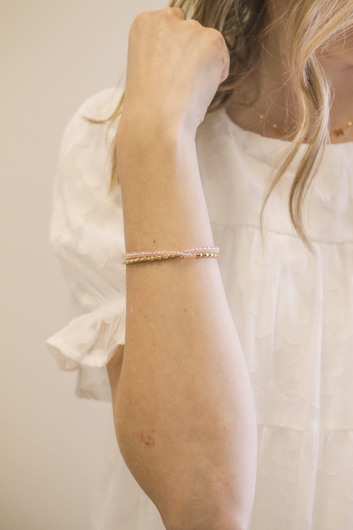 Avery Layered Bracelet by Rose & Clay