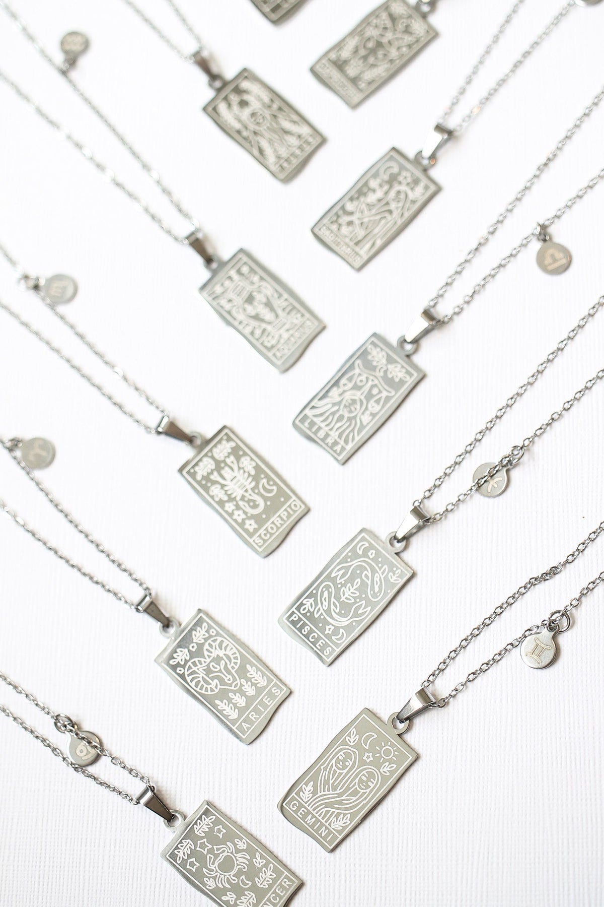 Zodiac Pendant Necklace by Rose & Clay