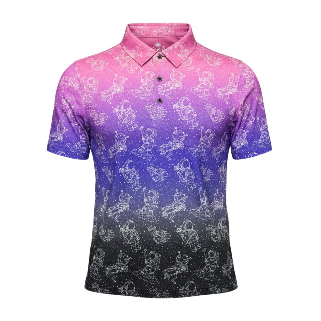 Youth Constellation Golf Polo | Performance Stretch Golf Shirt | Moisture-Wicking Athletic Polo by Logie Joe's Golf
