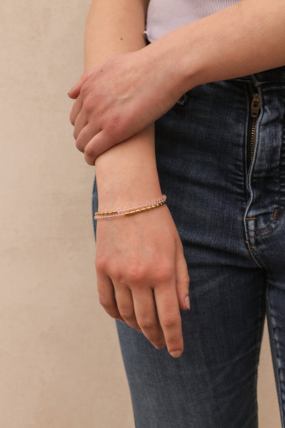 Avery Layered Bracelet by Rose & Clay