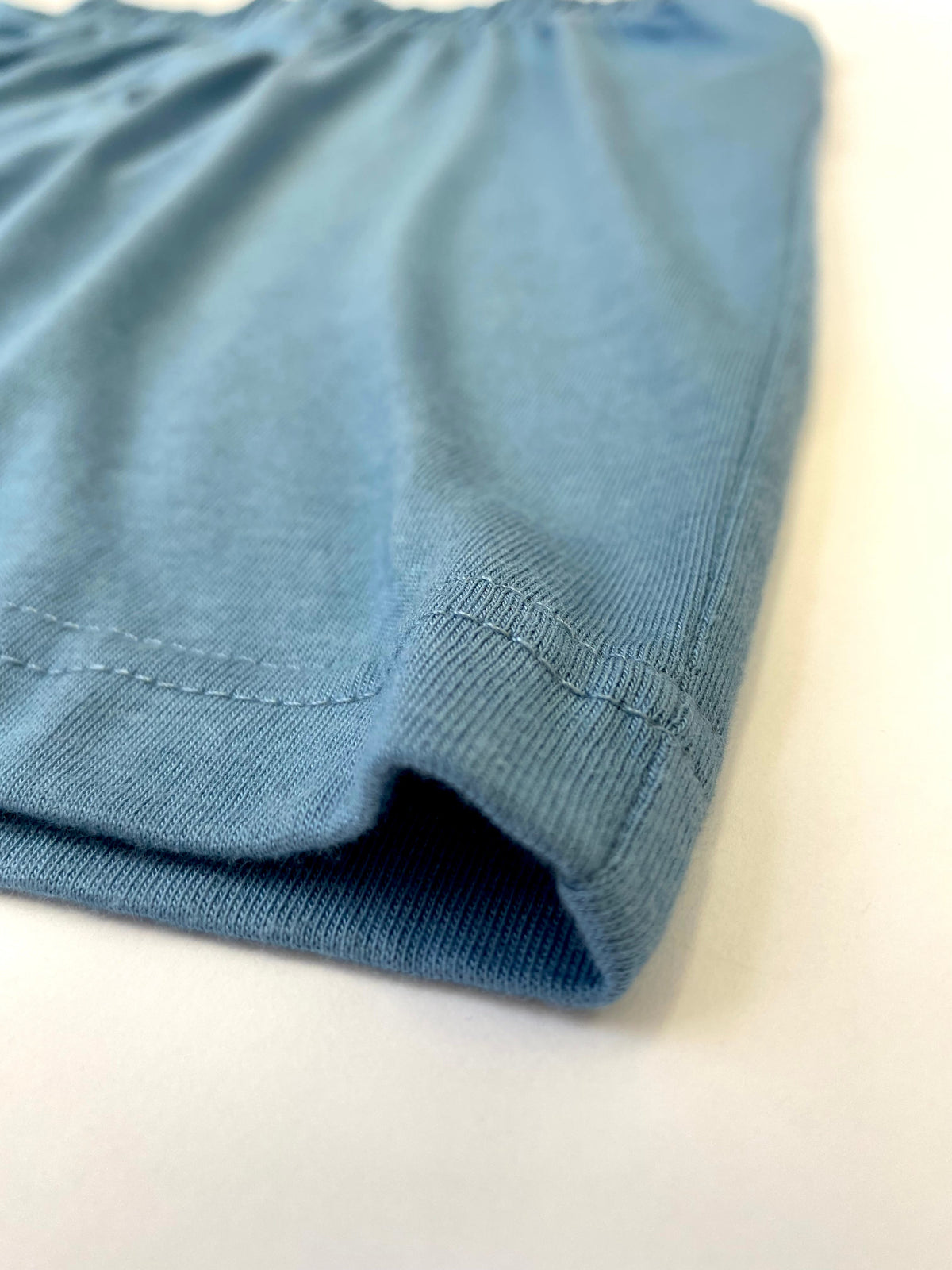Men's steel blue bamboo boxers – view 3