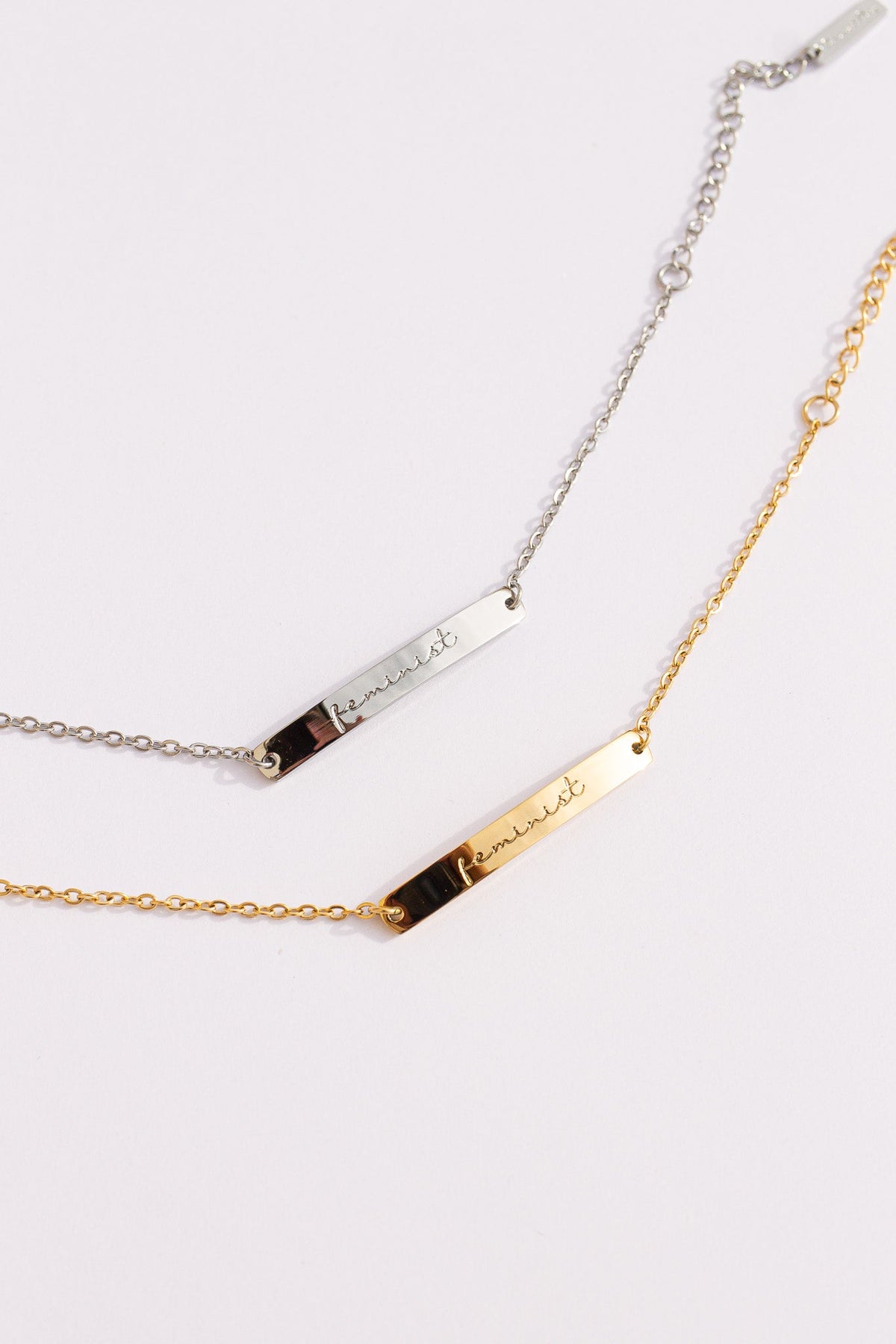 Feminist Bracelet by Rose & Clay