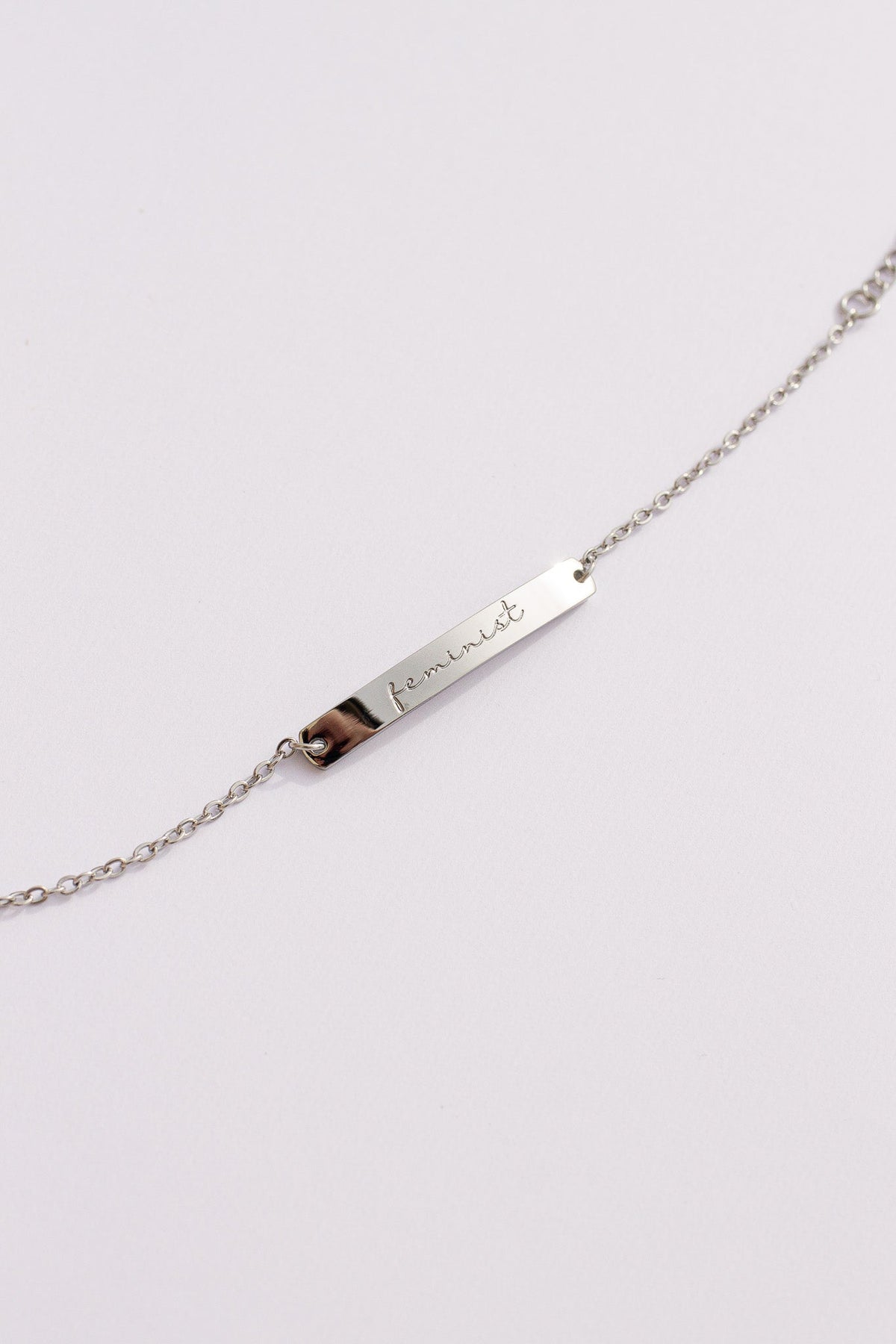 Feminist Bracelet by Rose & Clay