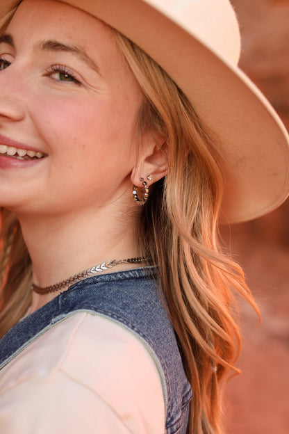 Brighton Hoop by Rose & Clay