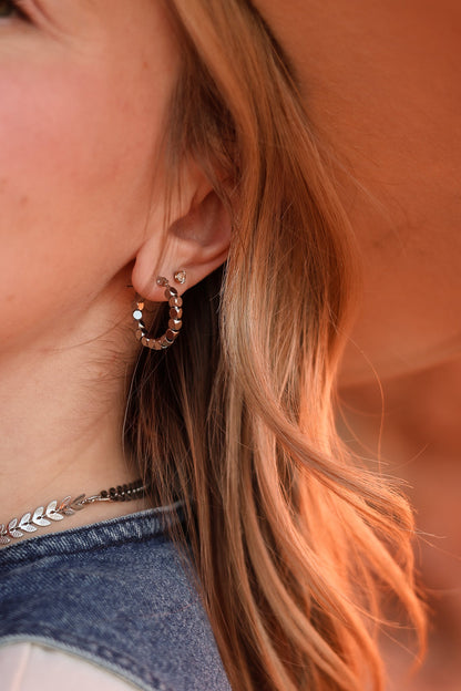 Brighton Hoop by Rose & Clay